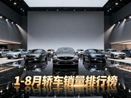 1-8月轿车零售销量排行榜完整版 新能源包揽前五